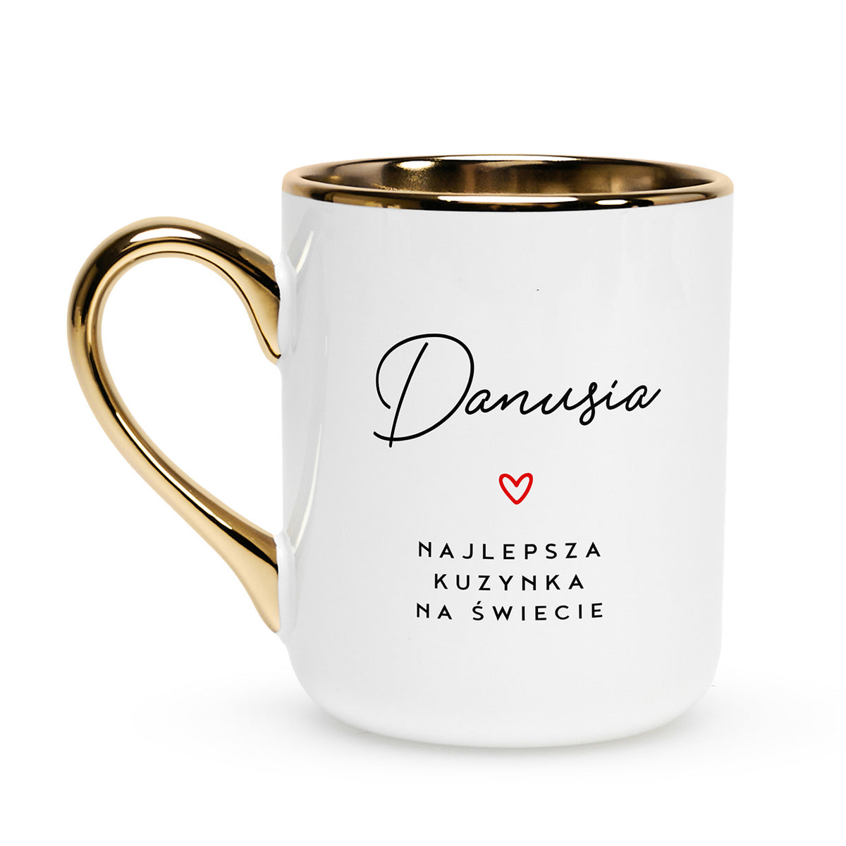 Elegancki kubek dla kuzynki - ze zdjęciem