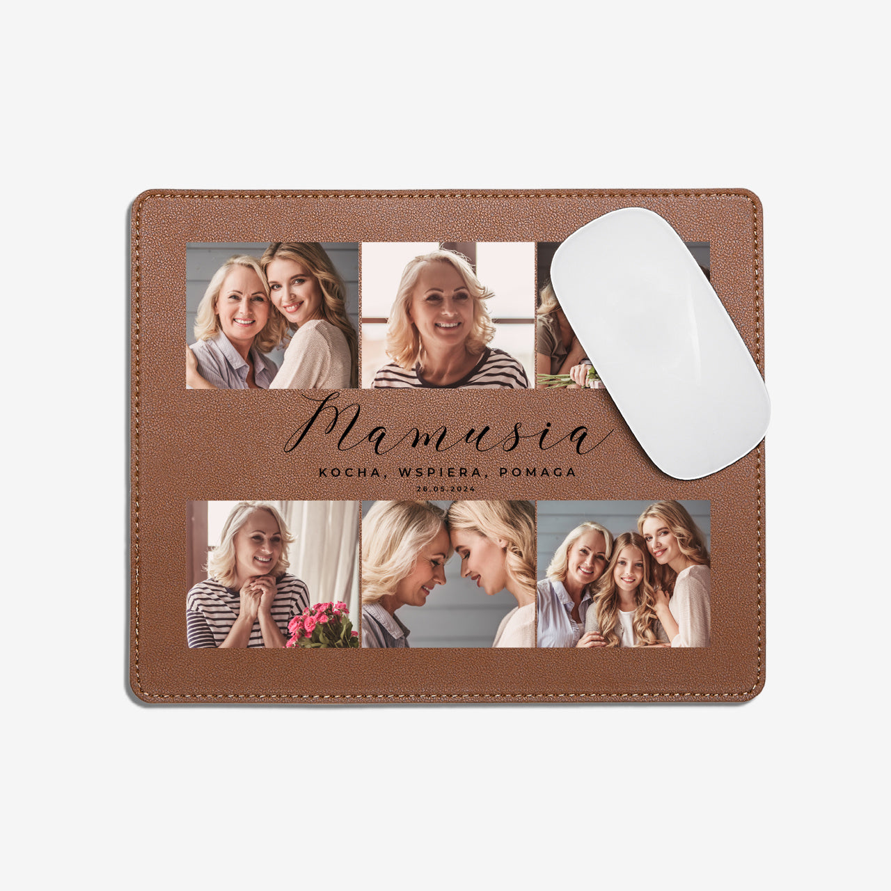 Podkładka na biurko ze zdjęciami - praktyczny prezent dla mamy