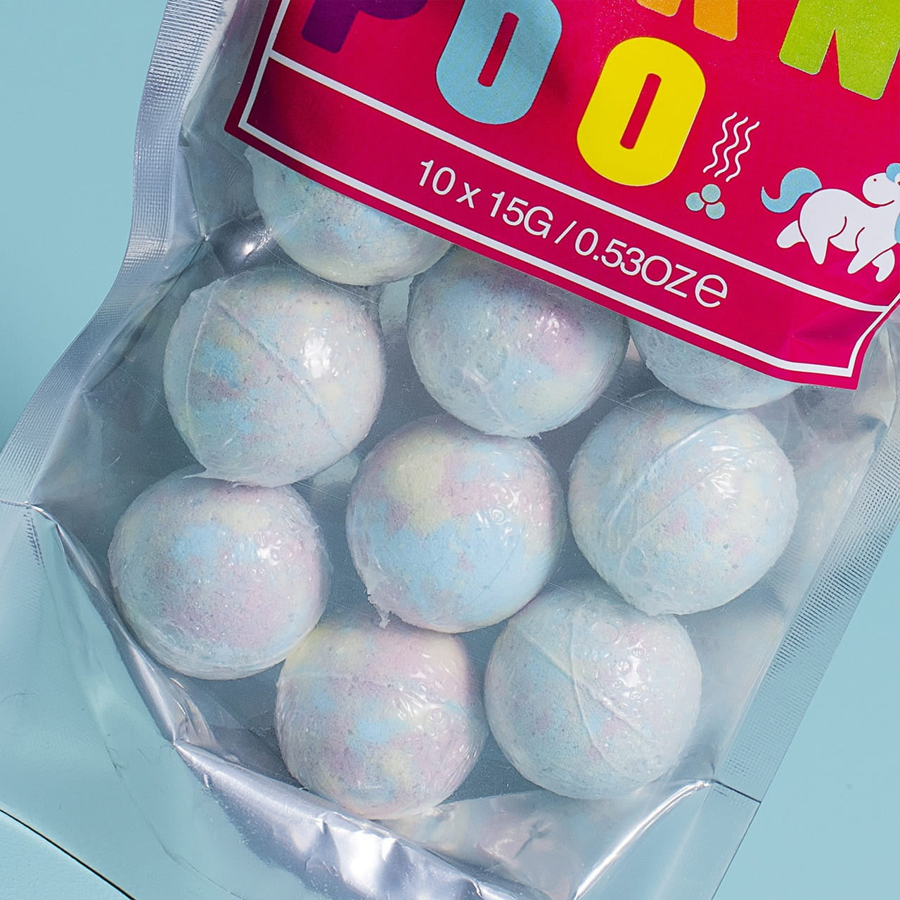 Kule do kąpieli Unicorn poo kule do kąpieli dla dziewczynki prezent dla dziewczynki kule do kąpieli dla dzieci