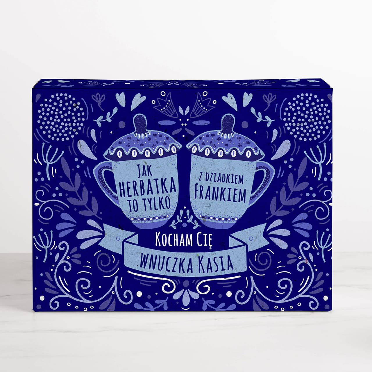 Zestaw prezentowy dla dziadka - zaparzacz z herbatą