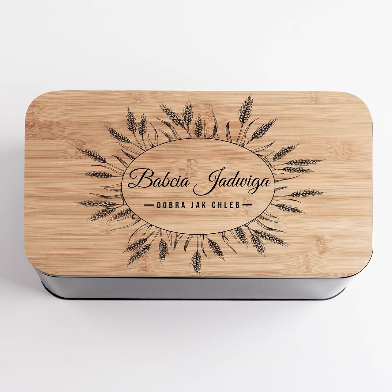 Chlebak na prezent dla babci z okazji urodzin prezent dla babci na urodziny pojemnik na chleb pojemnik do chleba