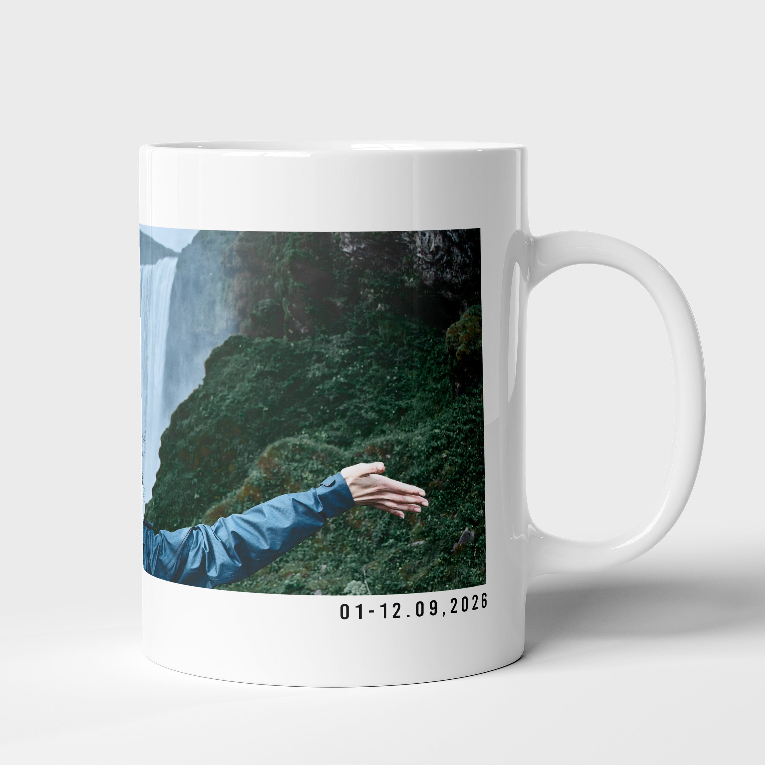 Bedruckte Tasse ANDENKEN Geschenk mit Foto