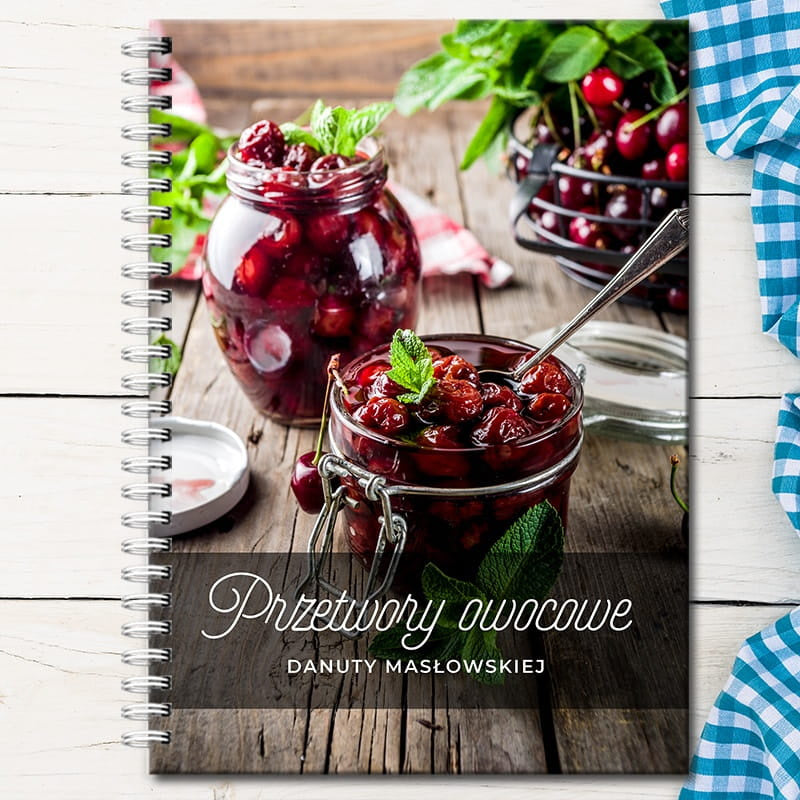 Personalizowany przepiśnik dla mamy na urodziny