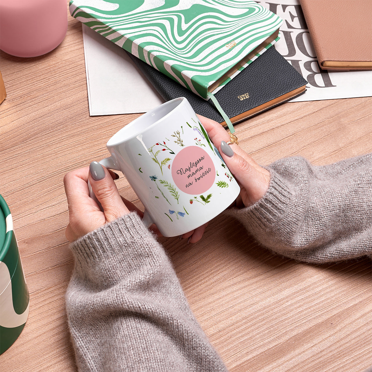 Personalizowany kubek dla mamy - Najlepsza Mama