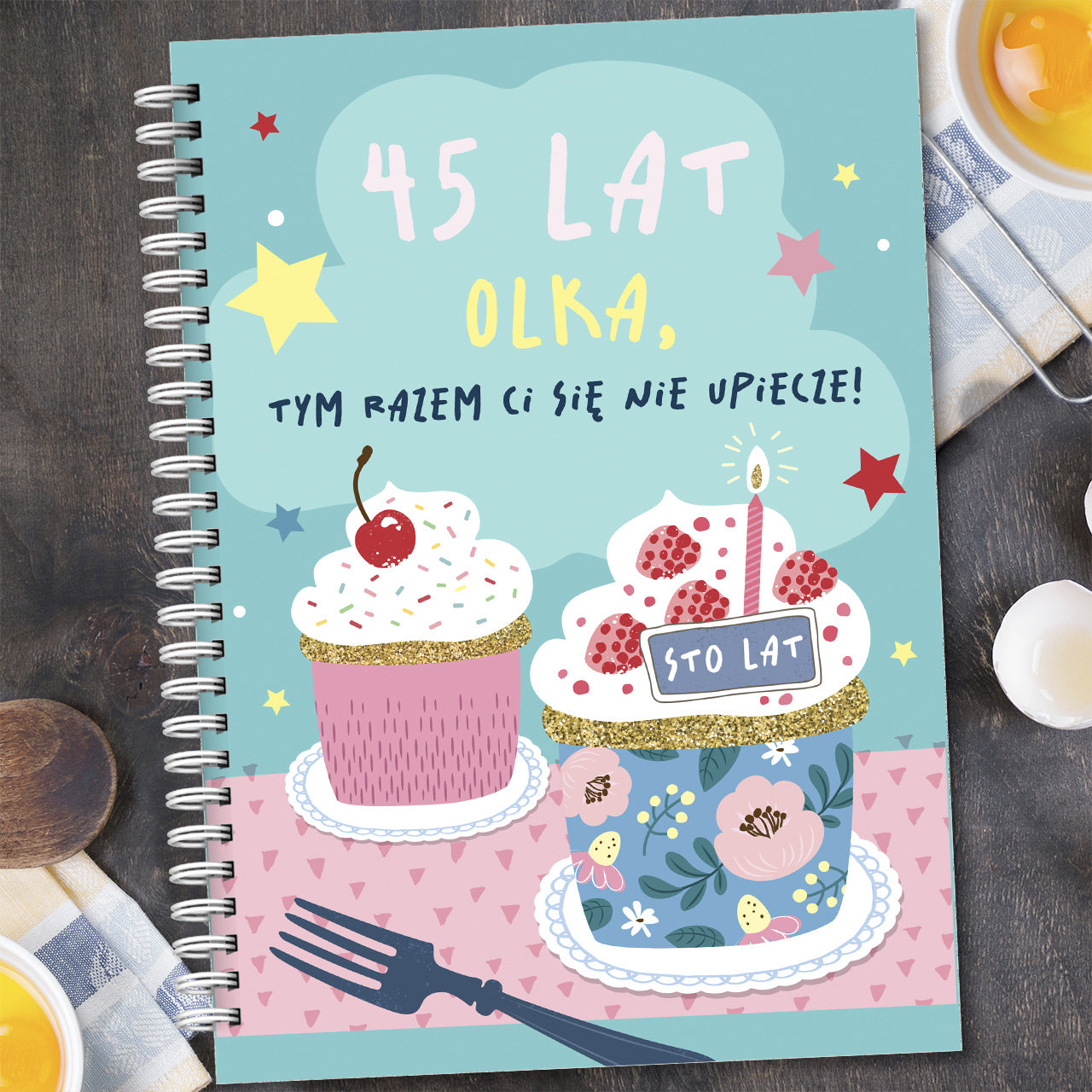 Personalizowany przepiśnik dla miłośniczki pieczenia