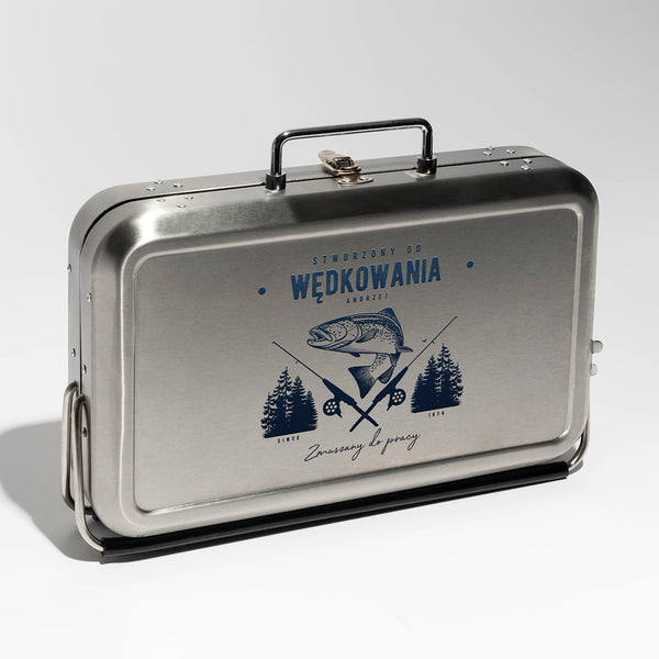 Grill walizka - oryginalny prezent dla wędkarza