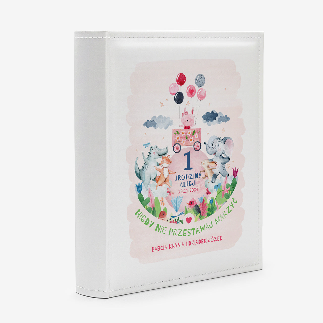 Album dla dziewczynki na Roczek