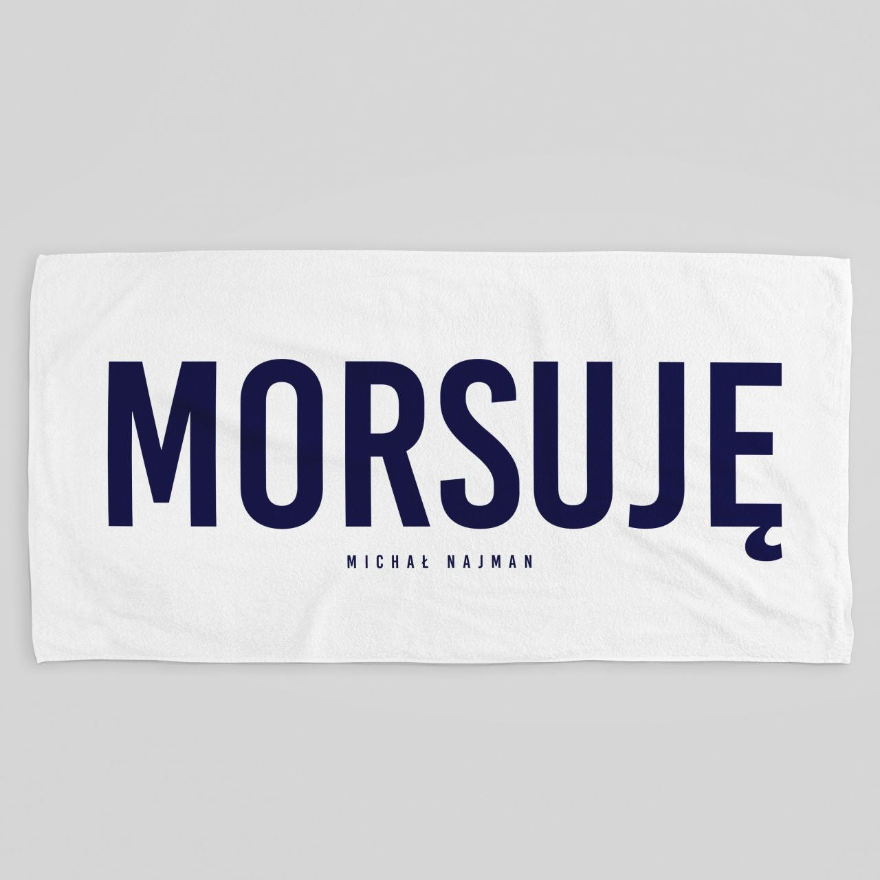 Personalizowany ręcznik - prezent dla morsa