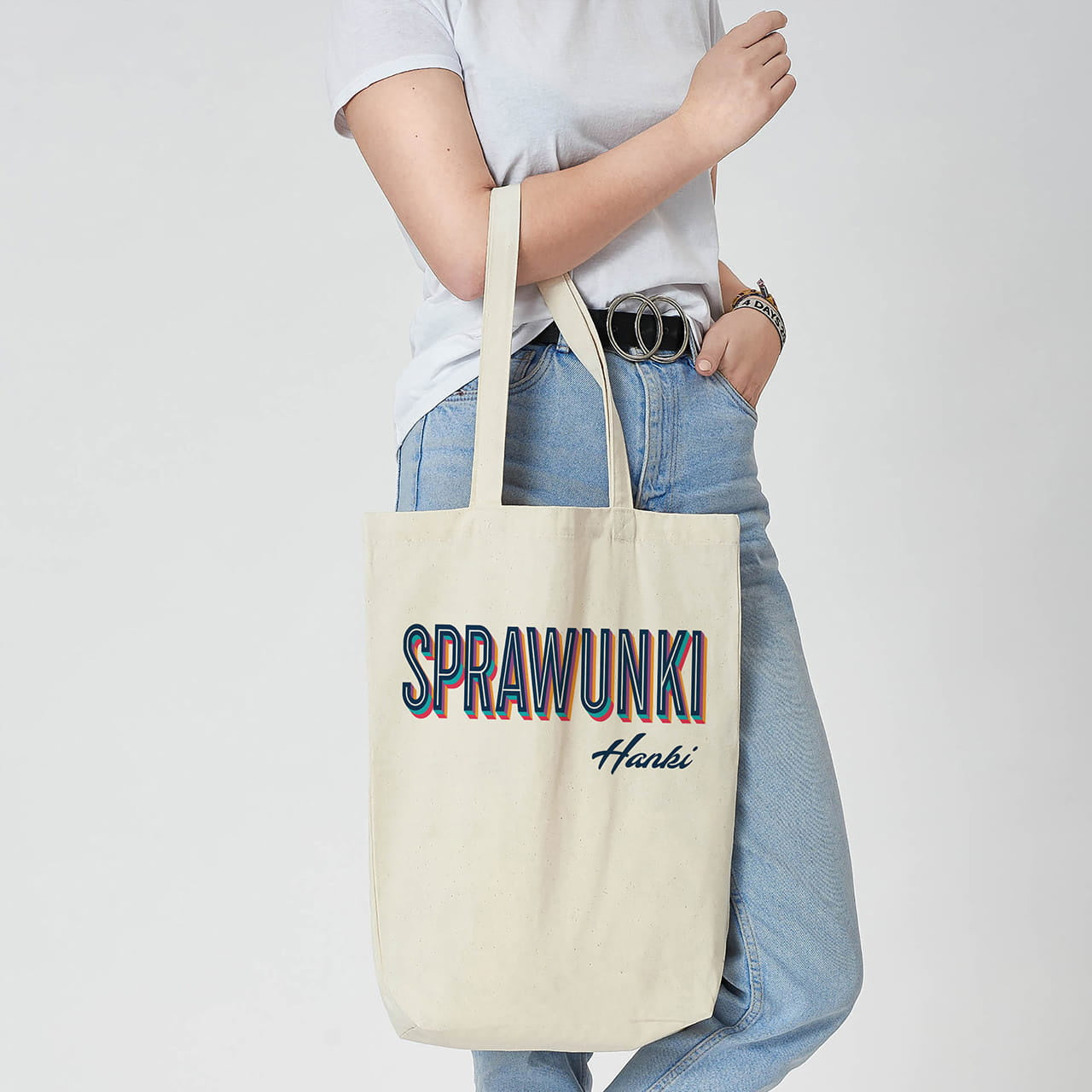 Bawełniana torba dla żony - sprawunki prezent dla żony personalizowana torba torba bawełniana torba z nadrukiem