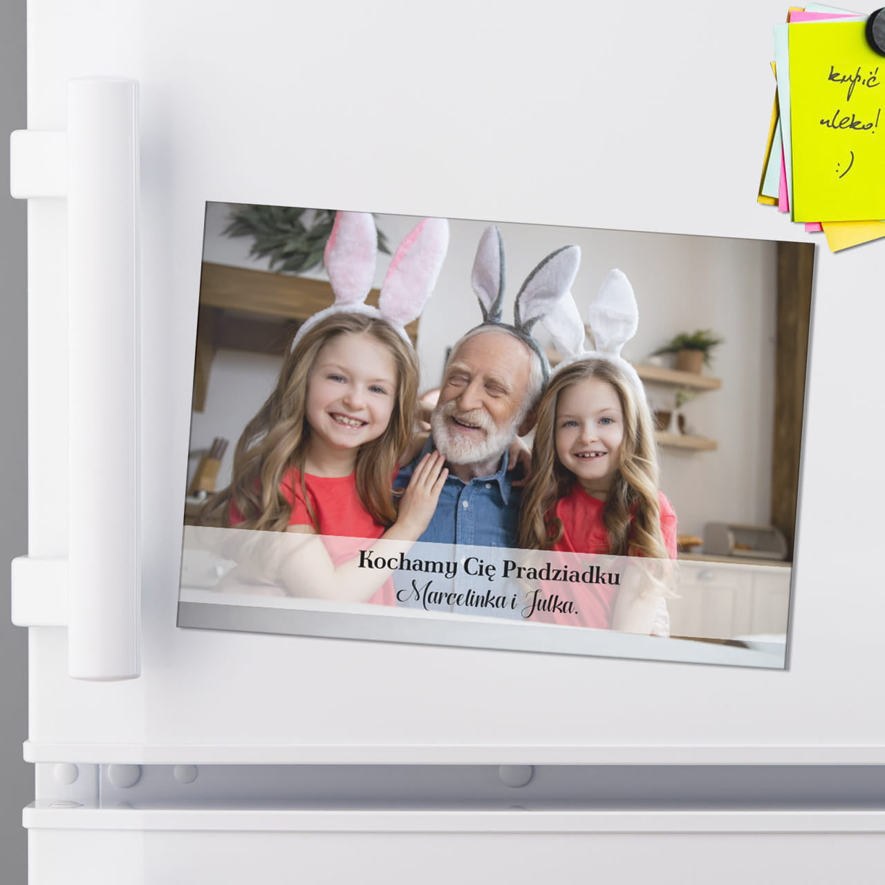 Fotomagnes na prezent - prezent dla pradziadka
