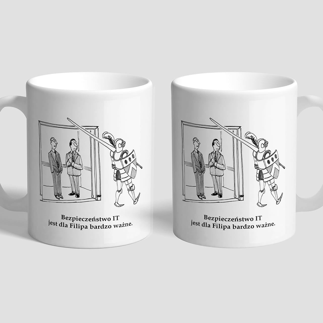 Kubek personalizowany IT - prezent dla informatyka gadżet dla informatyka kubek dla informatyka