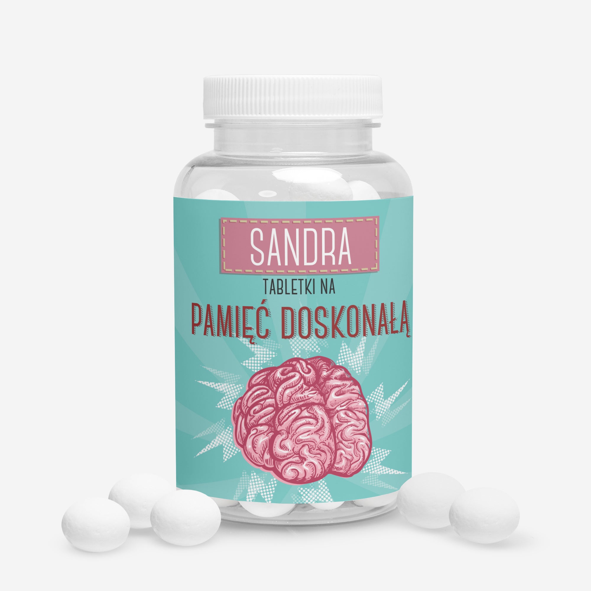 Personalizowane miętówki - Tabletki na pamięć doskonałą