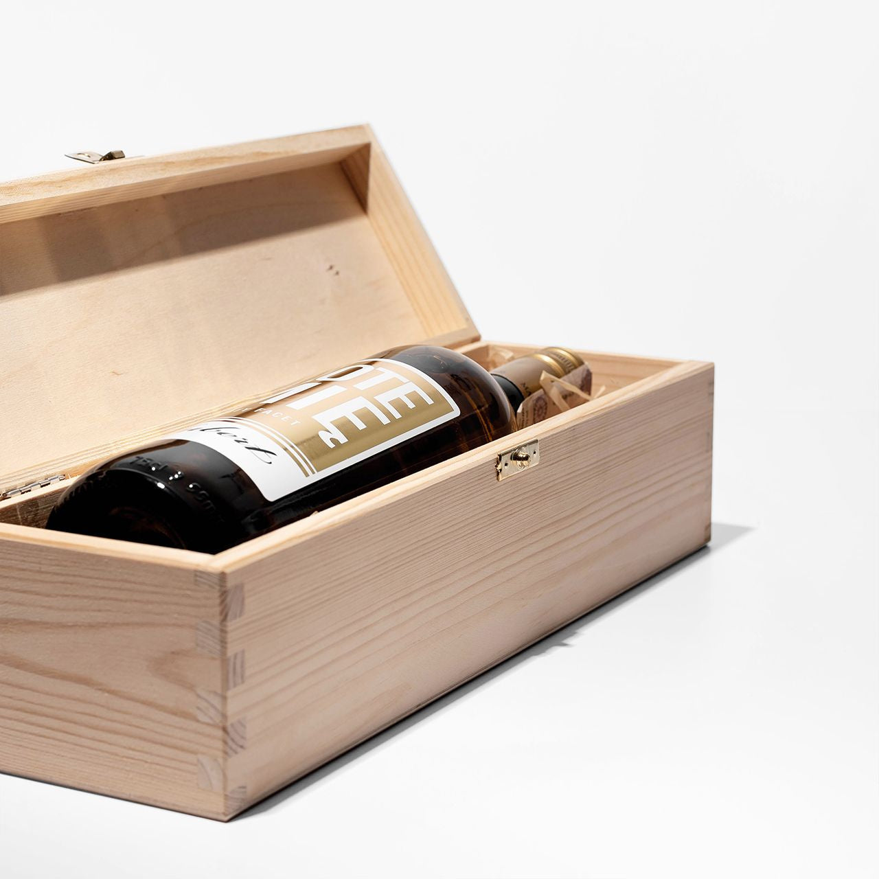Grawerowana skrzynka na wino na Dzień Ojca