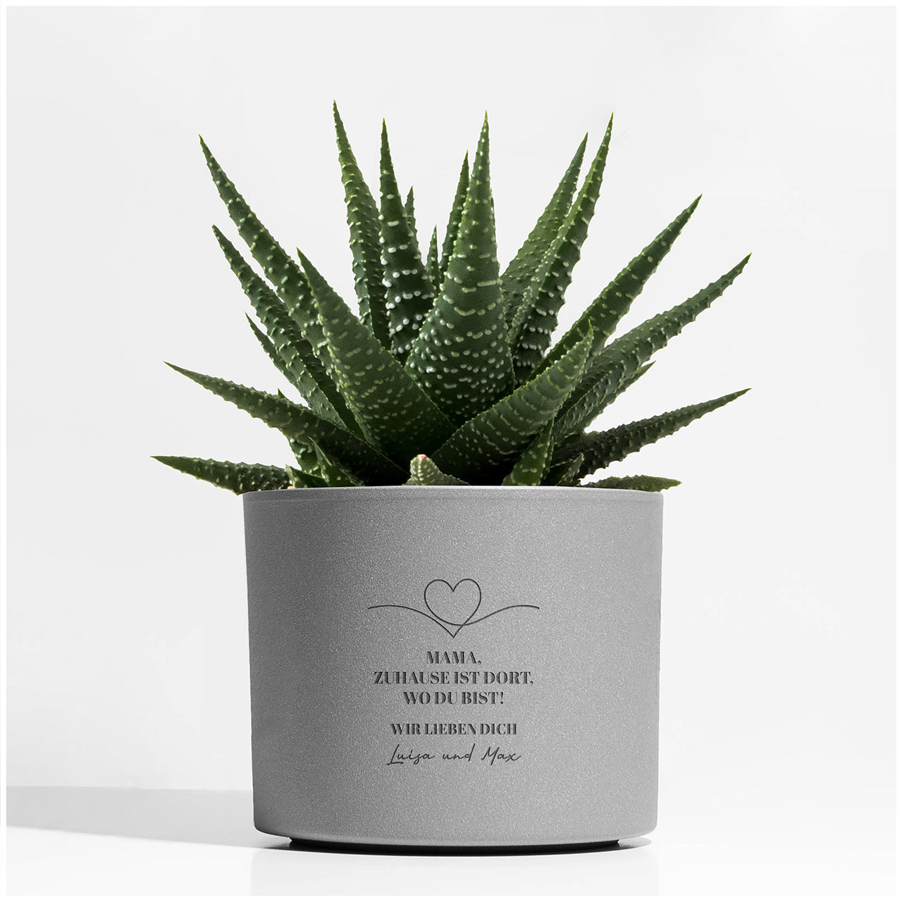 Gravierter Blumentopf FÜR MAMA