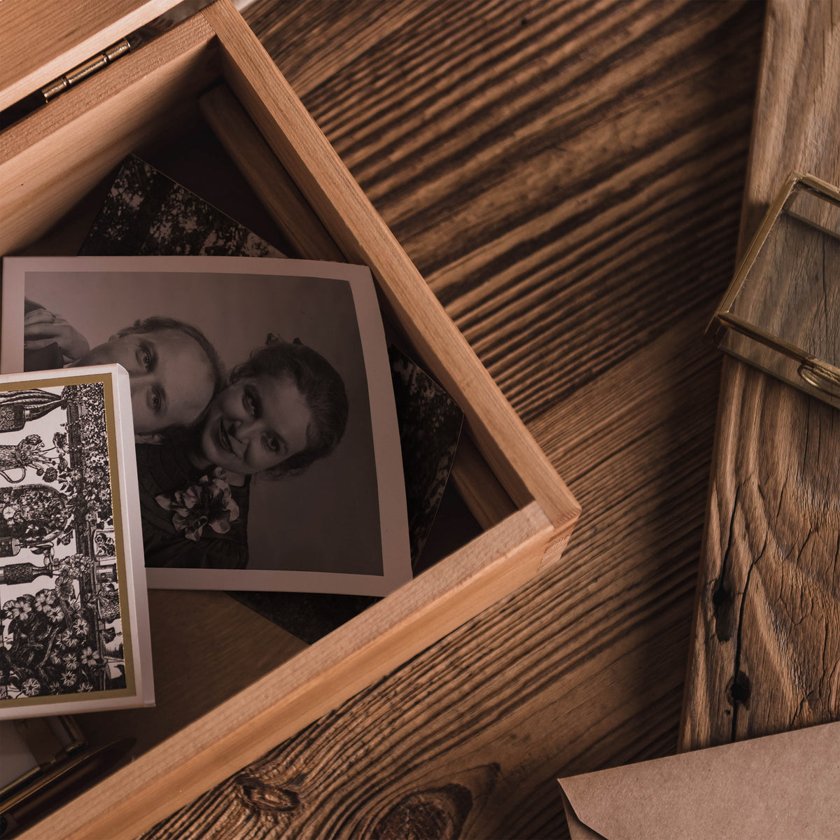 Personalisierte Holzbox - Geschenk zur Kommunion