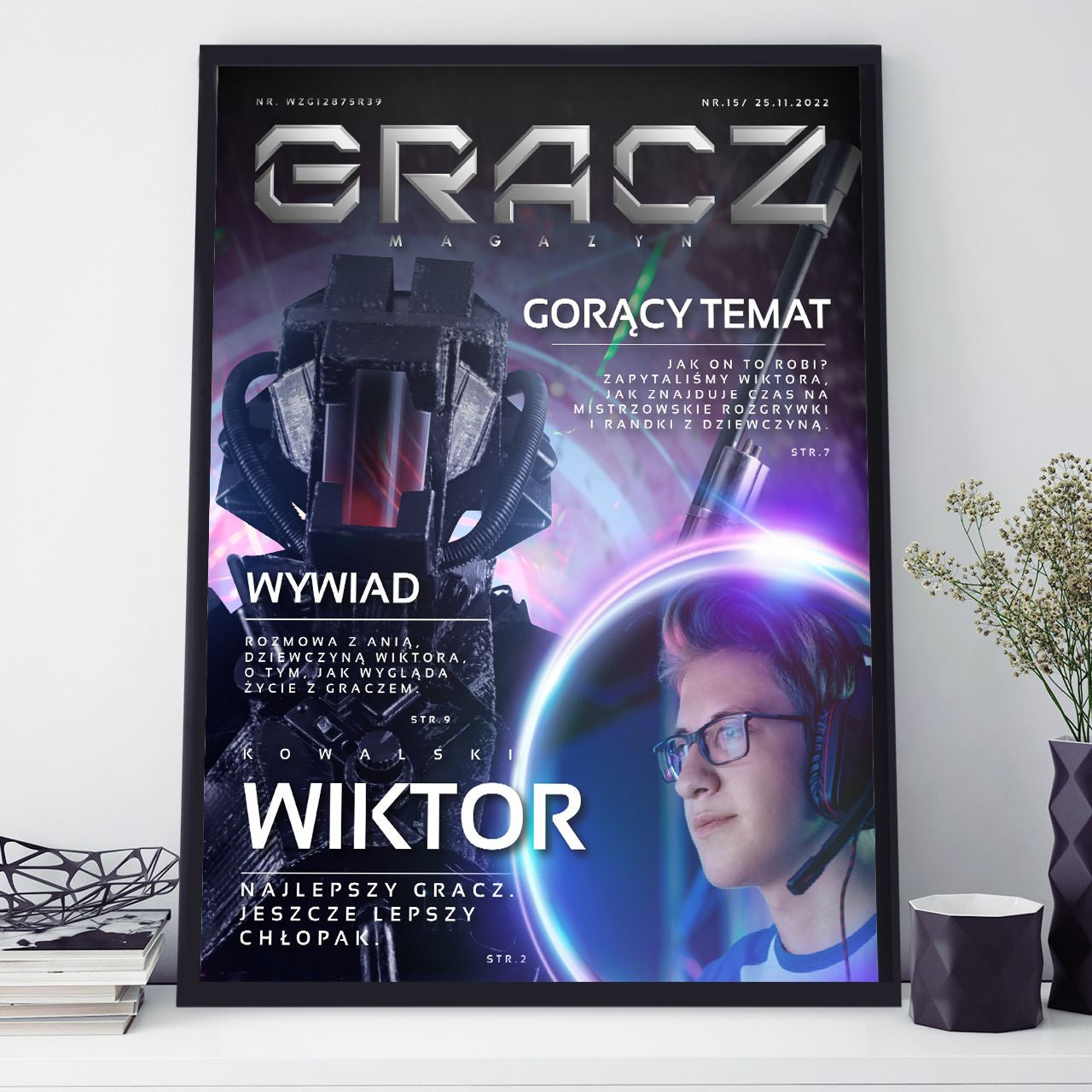 Plakat dla gracza