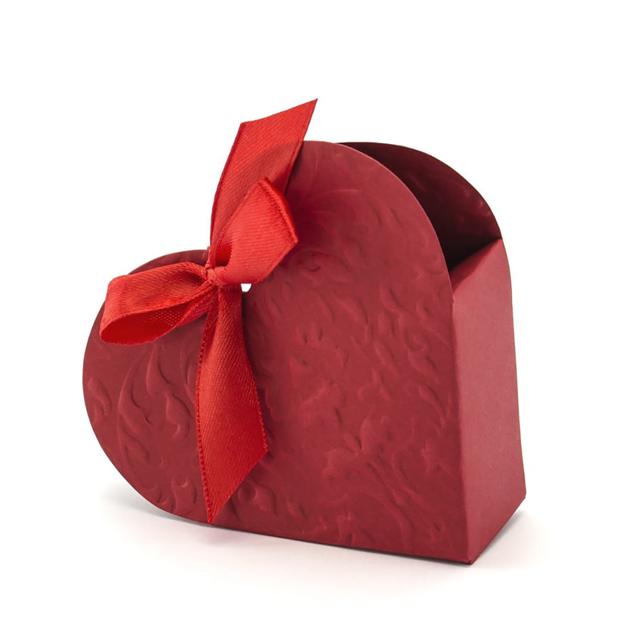 Pudełeczka dla gości - czerwone serca 10 szt.