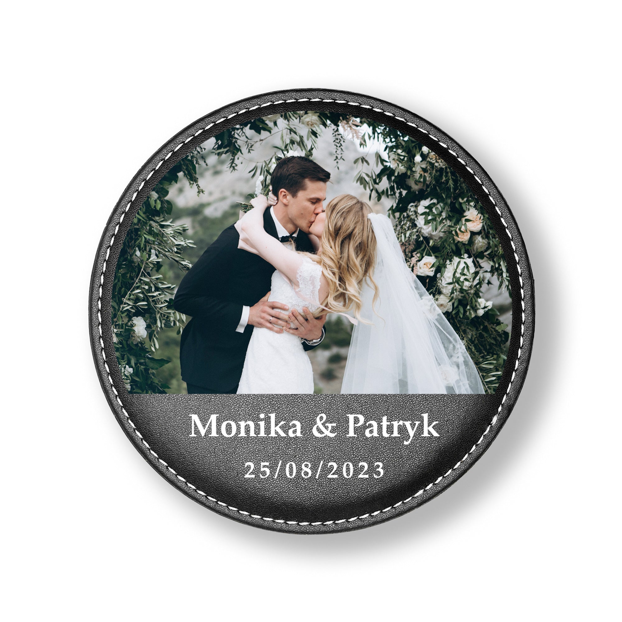 Akcesoria do wina ze zdjęciem - prezent na rocznicę ślubu