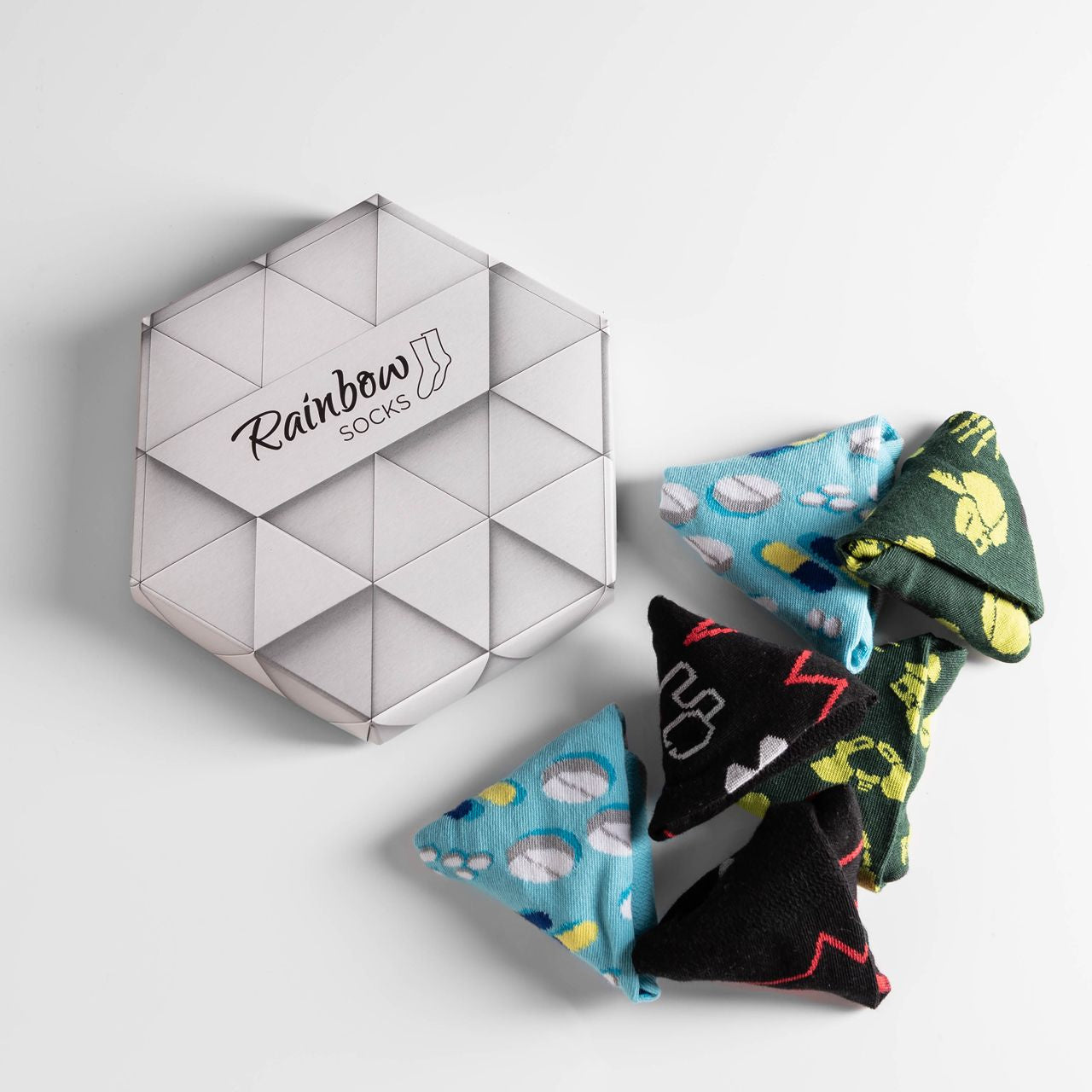 Skarpety dla lekarza 3 pary skarpetki dla lekarza prezent dla pielęgniarki prezent dla lekarza