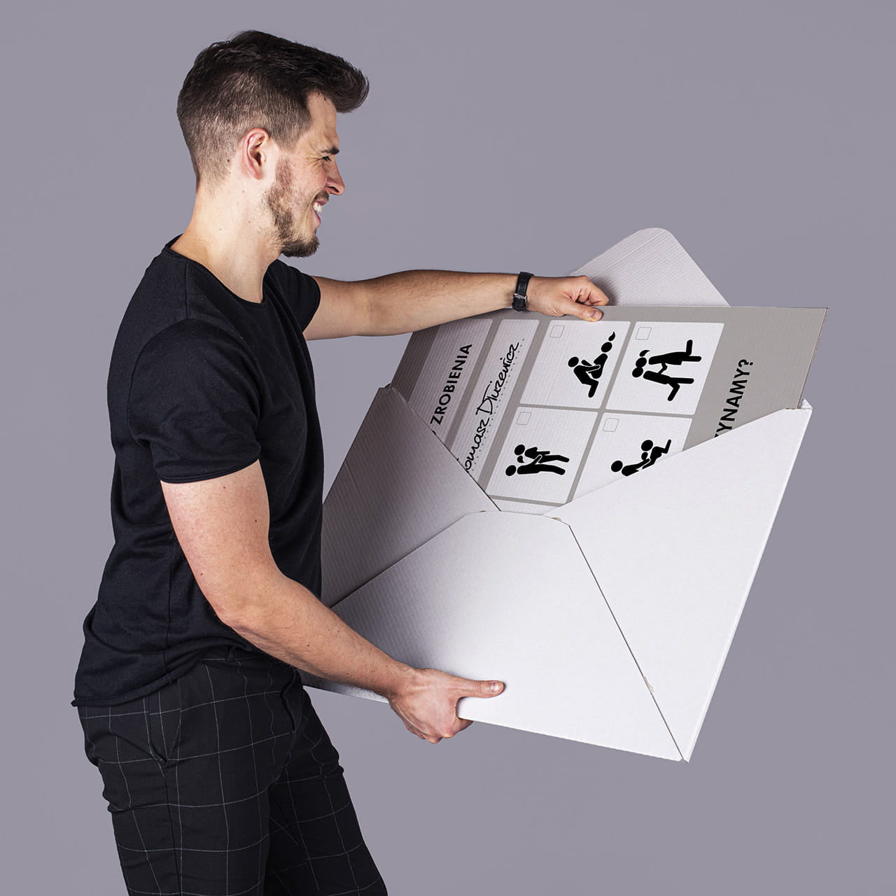 Personalizowana kartka walentynkowa XXL - Aktywne Walentynkowe