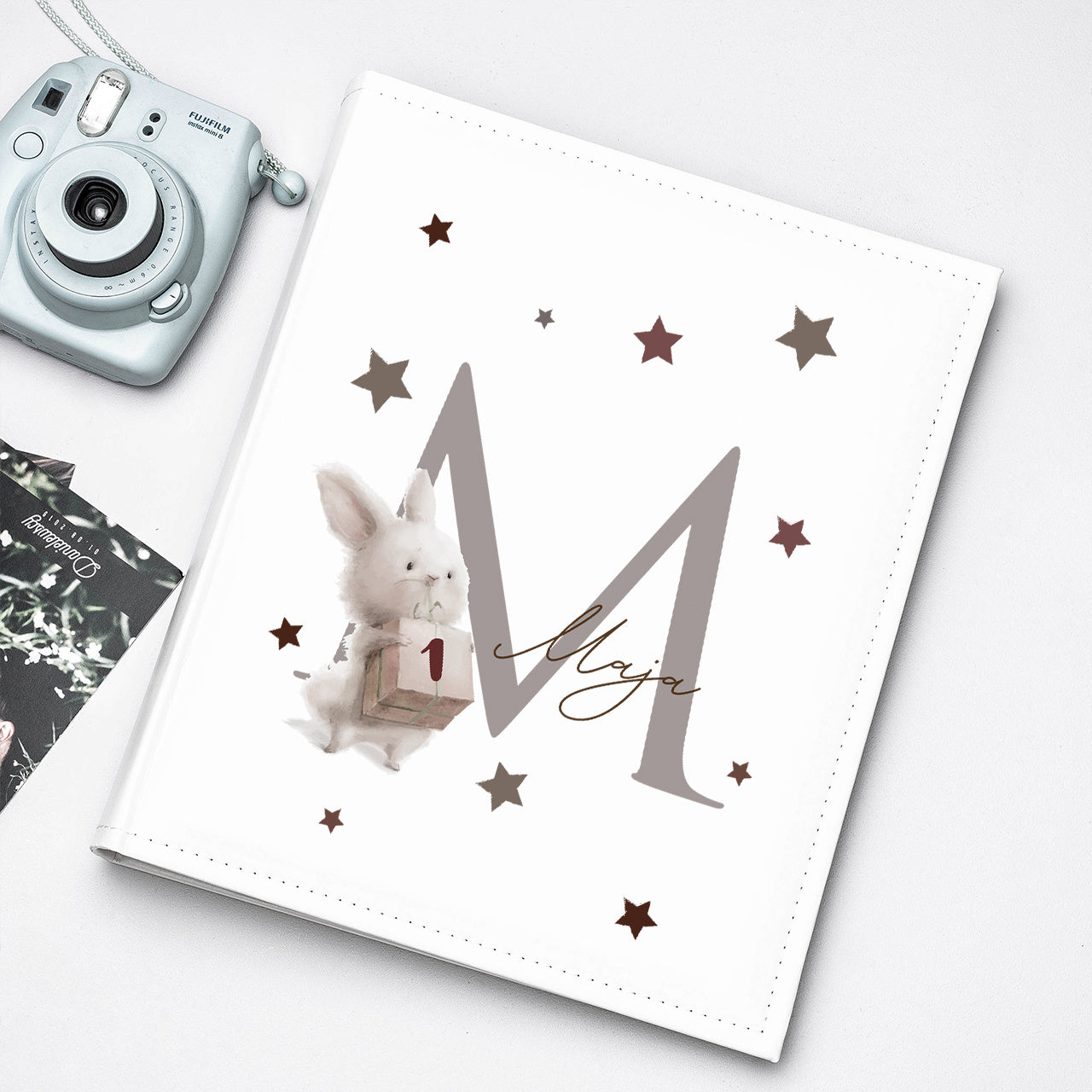 Personalizowany album na pierwsze urodziny