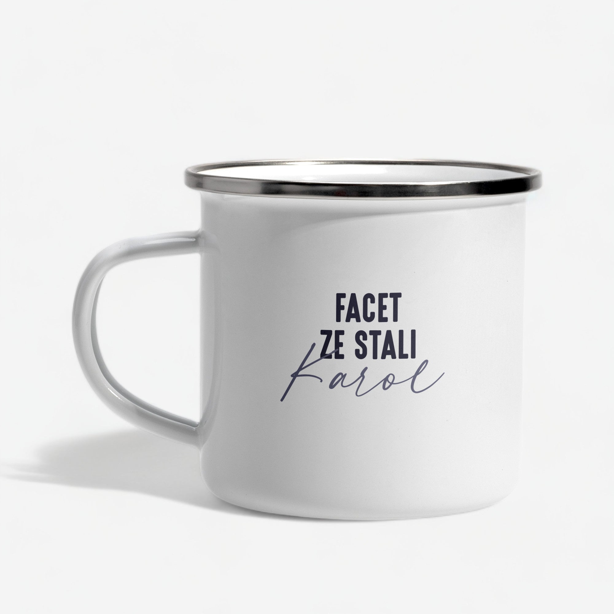 Personalizowany kubek dla faceta - Facet ze stali kubek dla mężczyzny prezent dla faceta