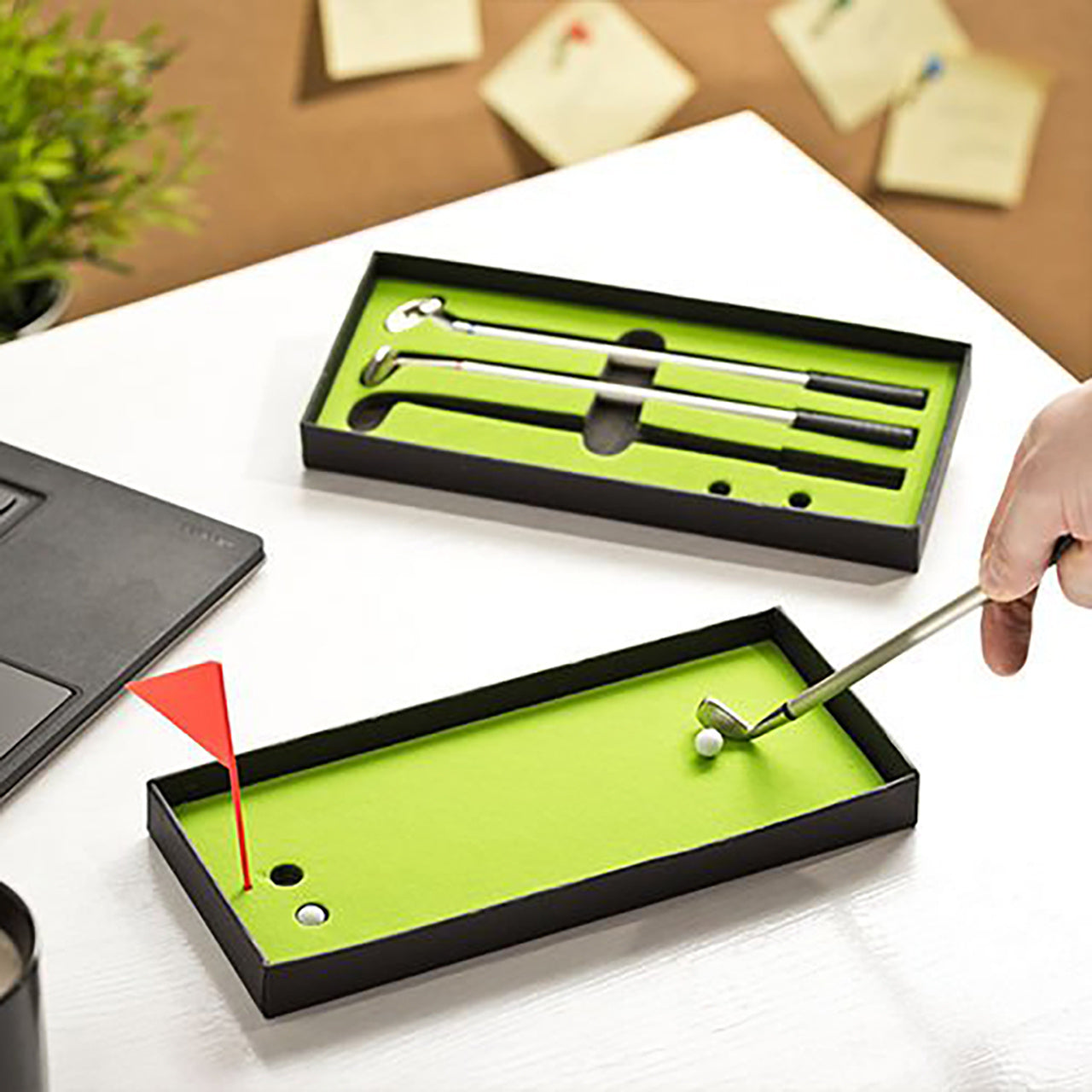 Śmieszne długopisy golfisty