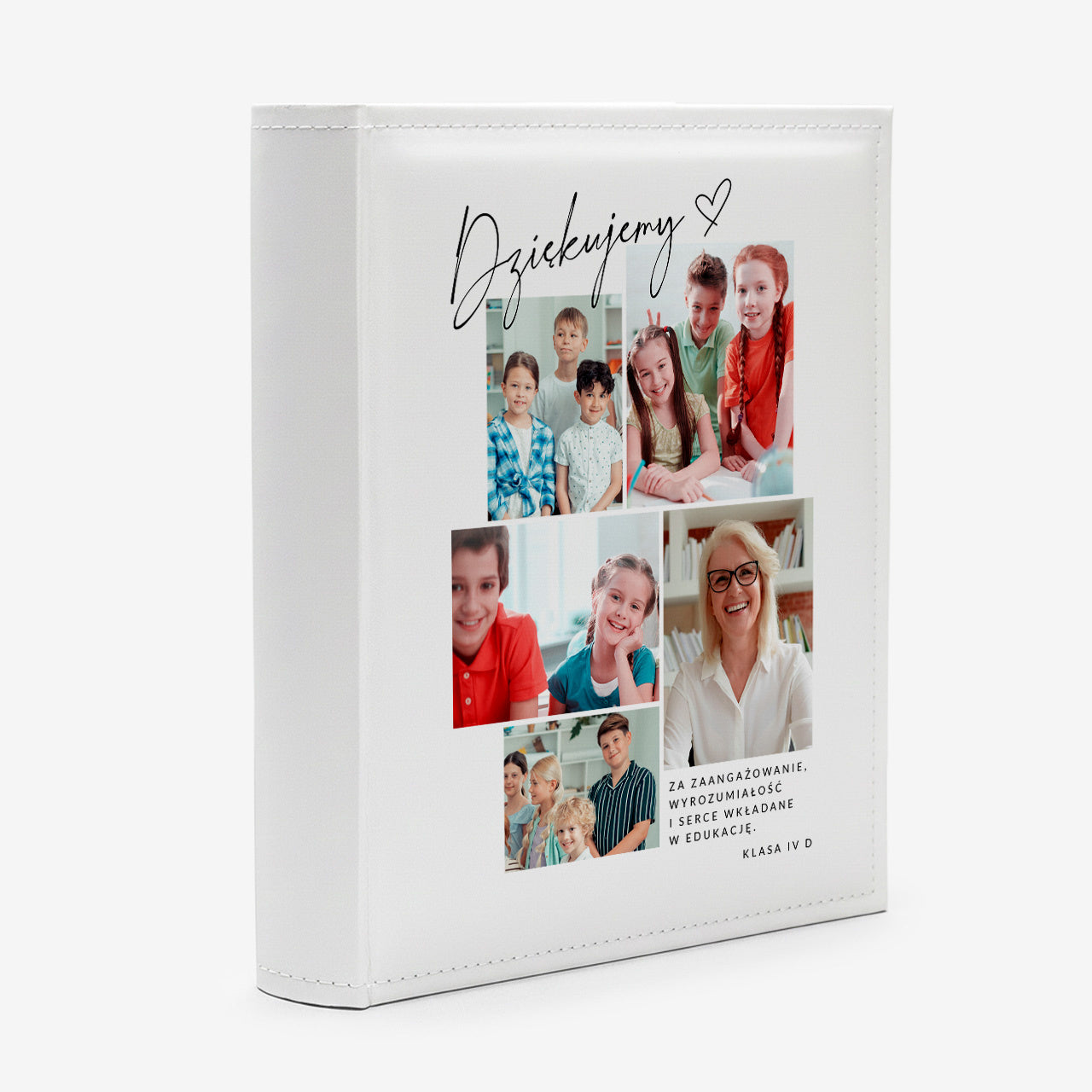 Personalizowany album dla nauczyciela - prezent na Dzień Nauczyciela