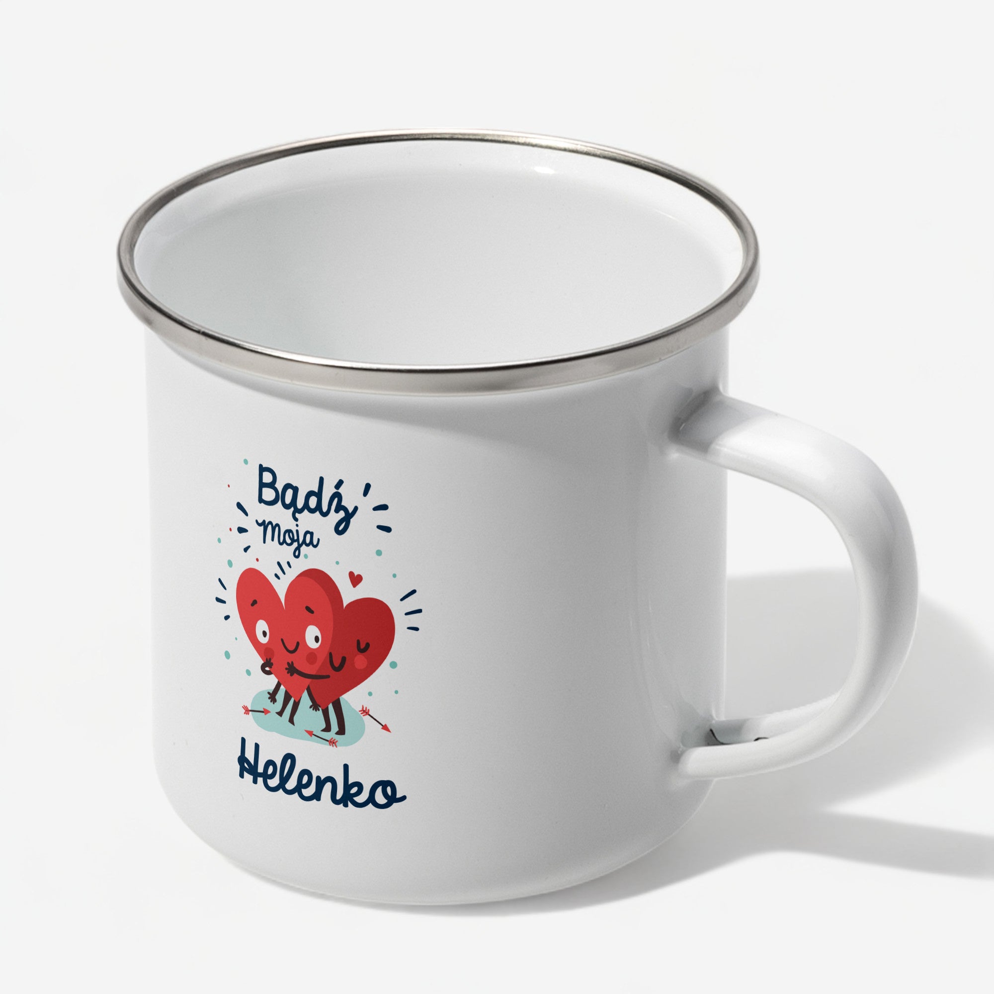 Kubek personalizowany na Walentynki - prezent dla ukochanej 