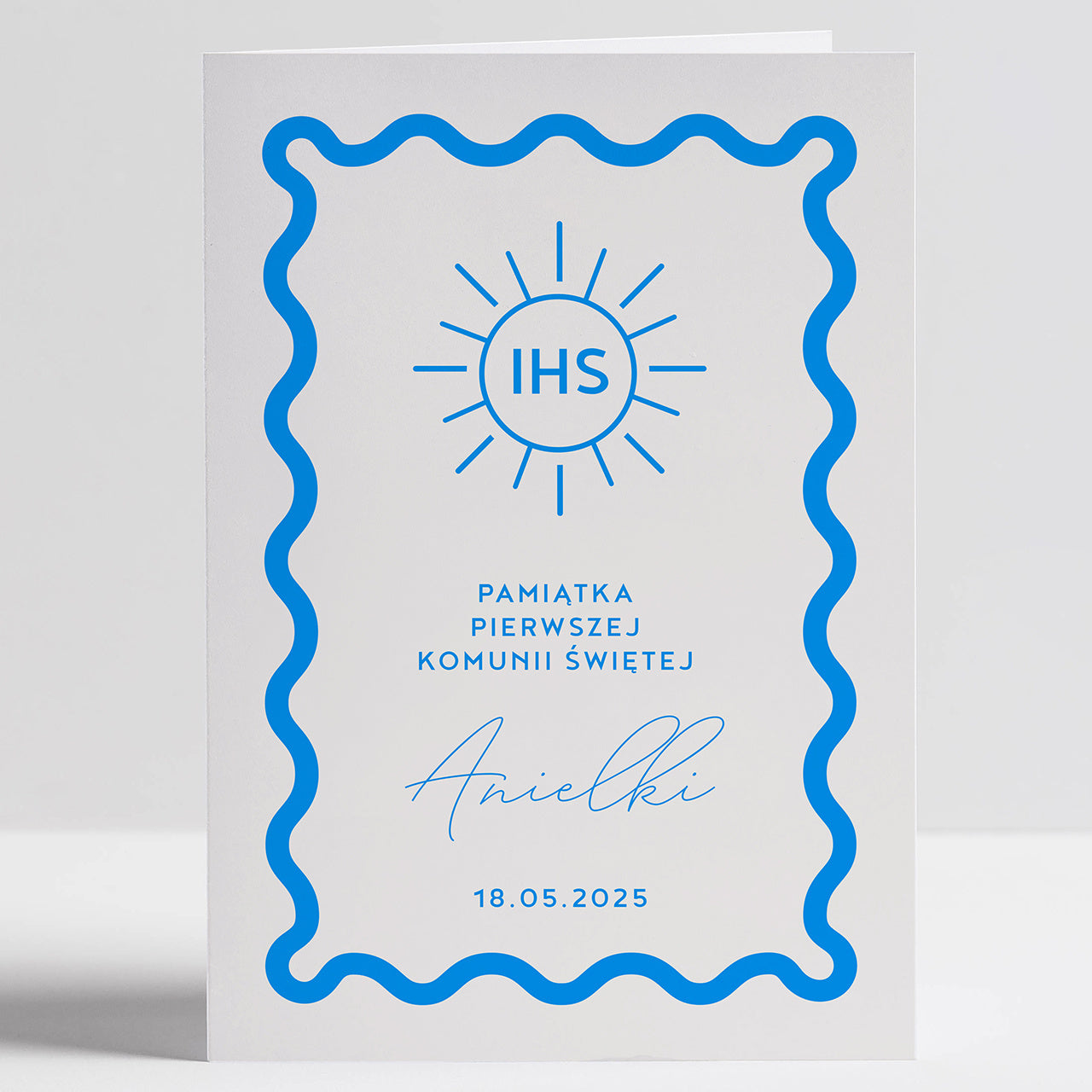 Kartka z okazji Komunii Świętej upominek komunijny kartka komunijna upominek na pierwszą komunię świętą
