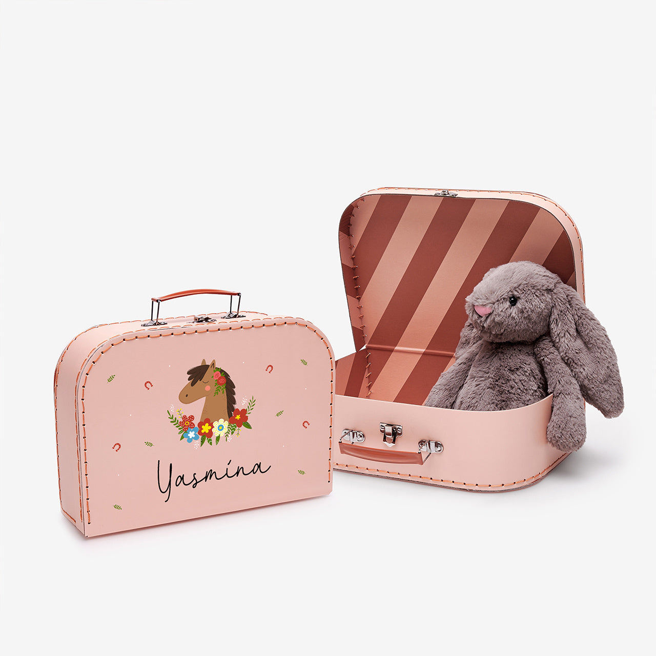 Kuferek na prezent dla miłośniczki koni - personalizowany