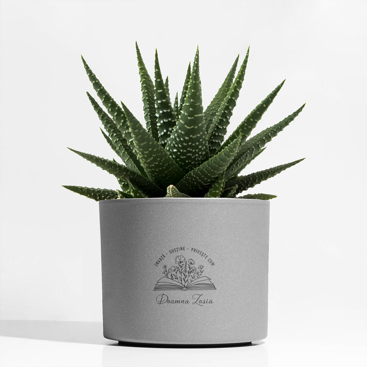 Grawerowana doniczka na Dzień Nauczyciela