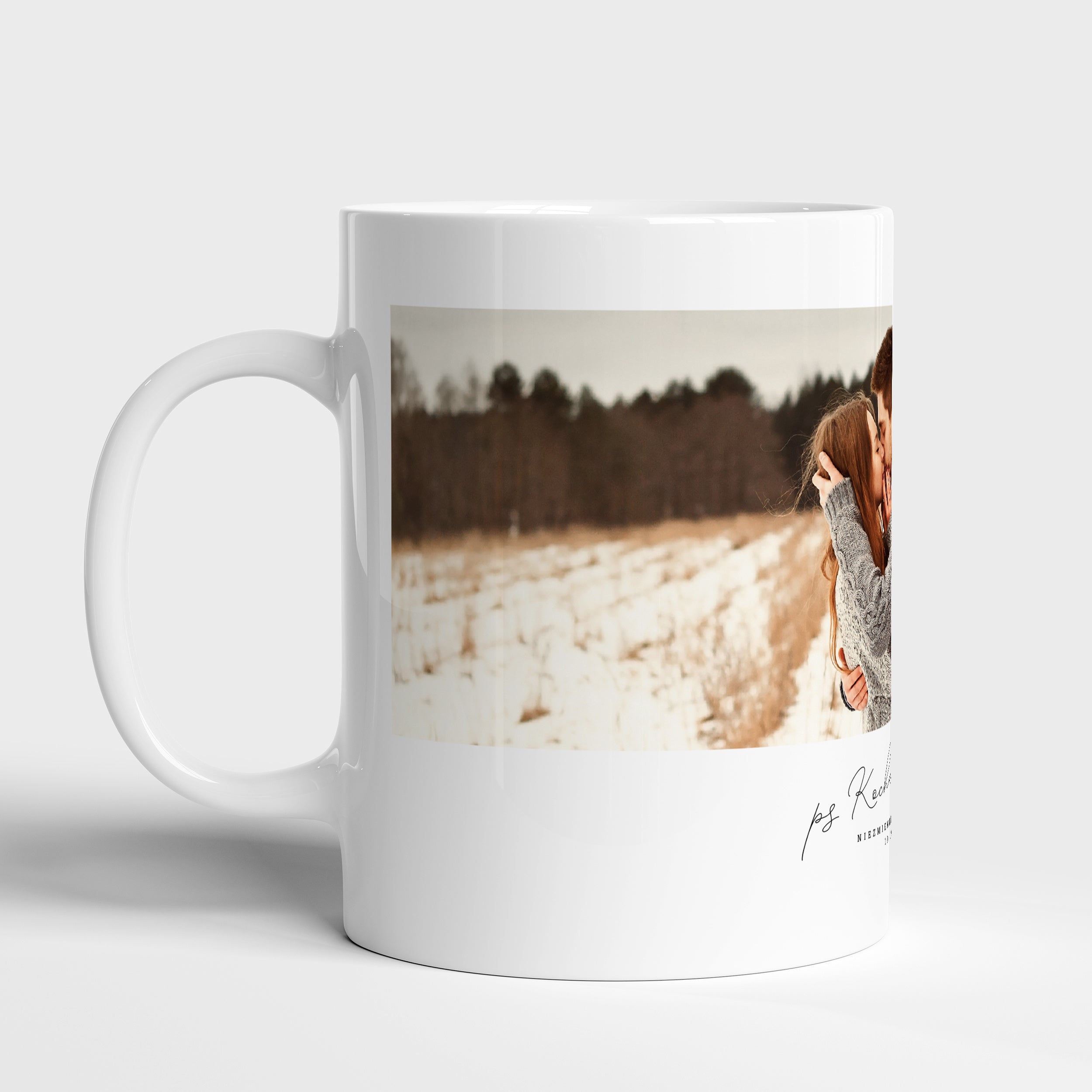 Kubek ze zdjęciem - prezent walentynkowy dla ukochanej kubek na walentynki prezent na walentynki dla ukochanej