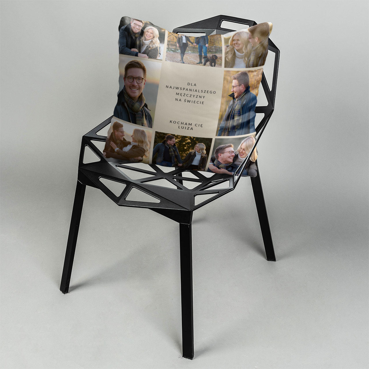Personalizowana poduszka na Dzień Mężczyzny