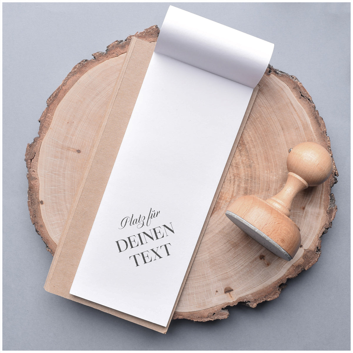 Stempel mit eigenem Text DEIN TEXT