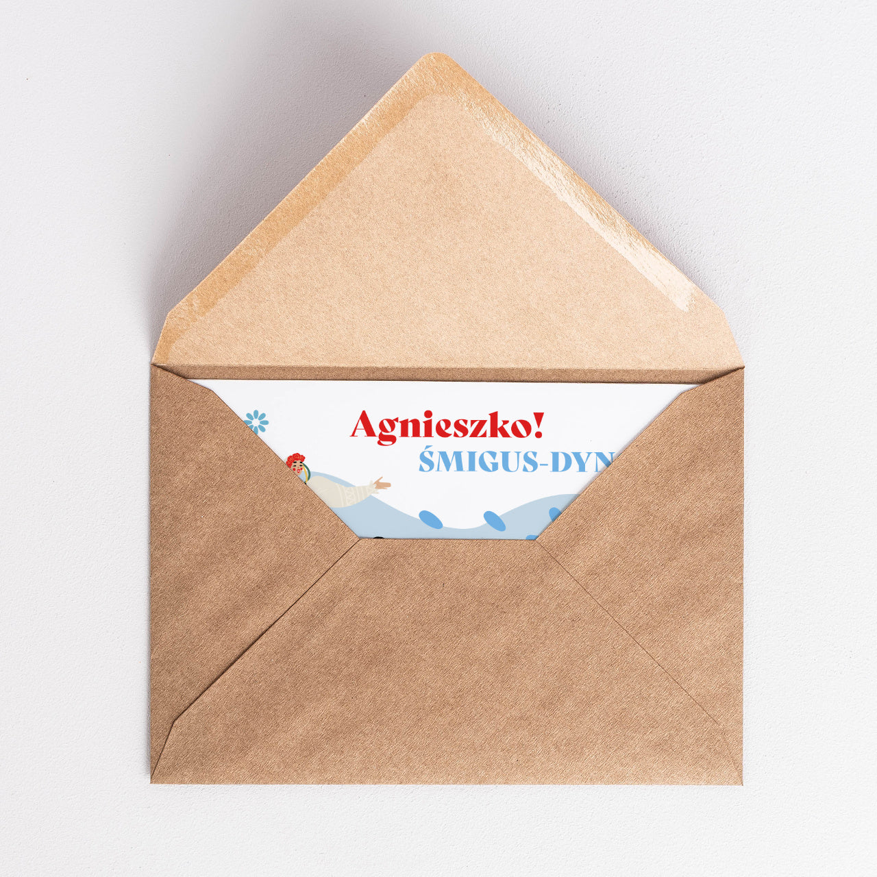 Kartka na Śmigus Dyngus - Folklor