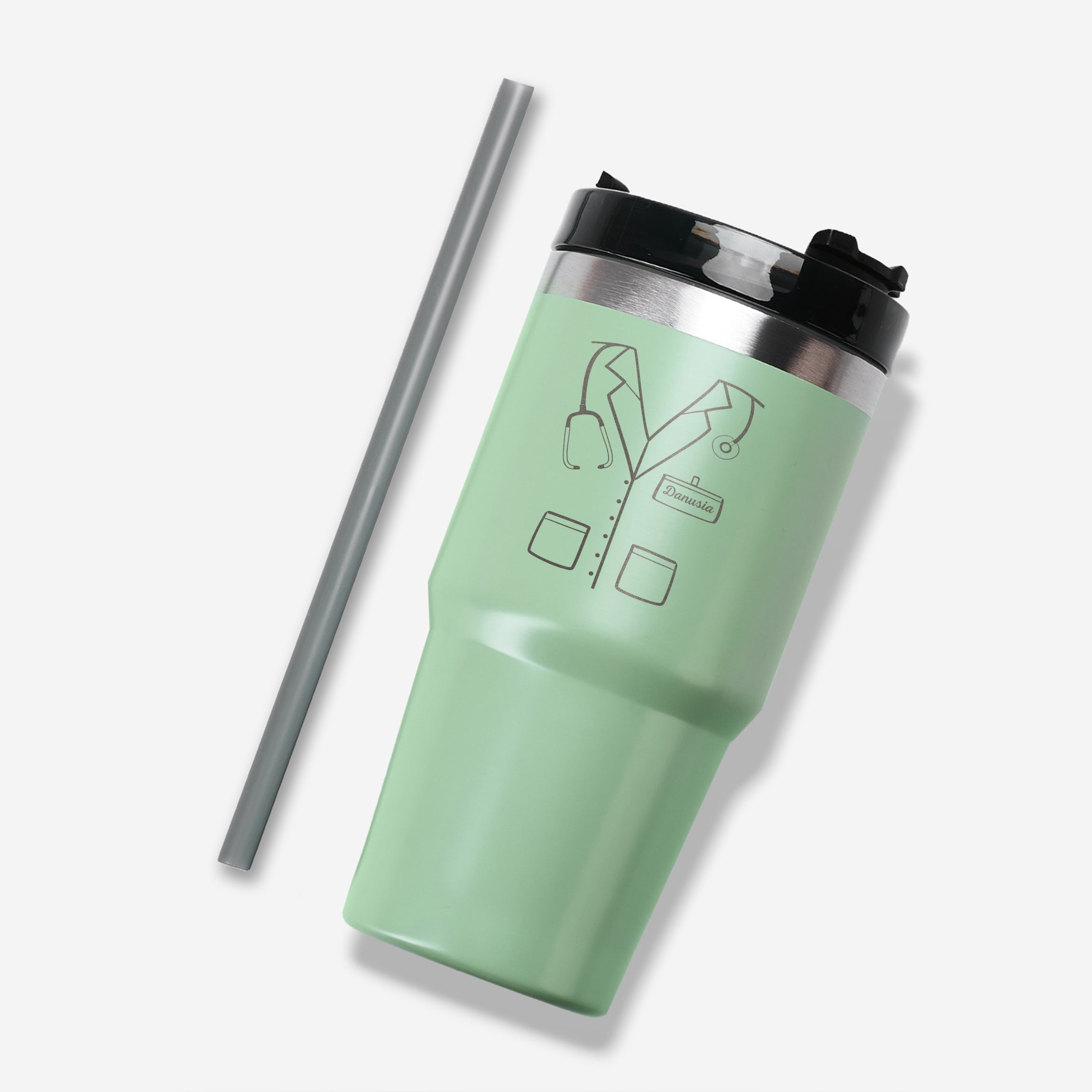 Personalizowany kubek termiczny dla pielęgniarki prezent dla pielęgniarki kubek termiczny z grawerem