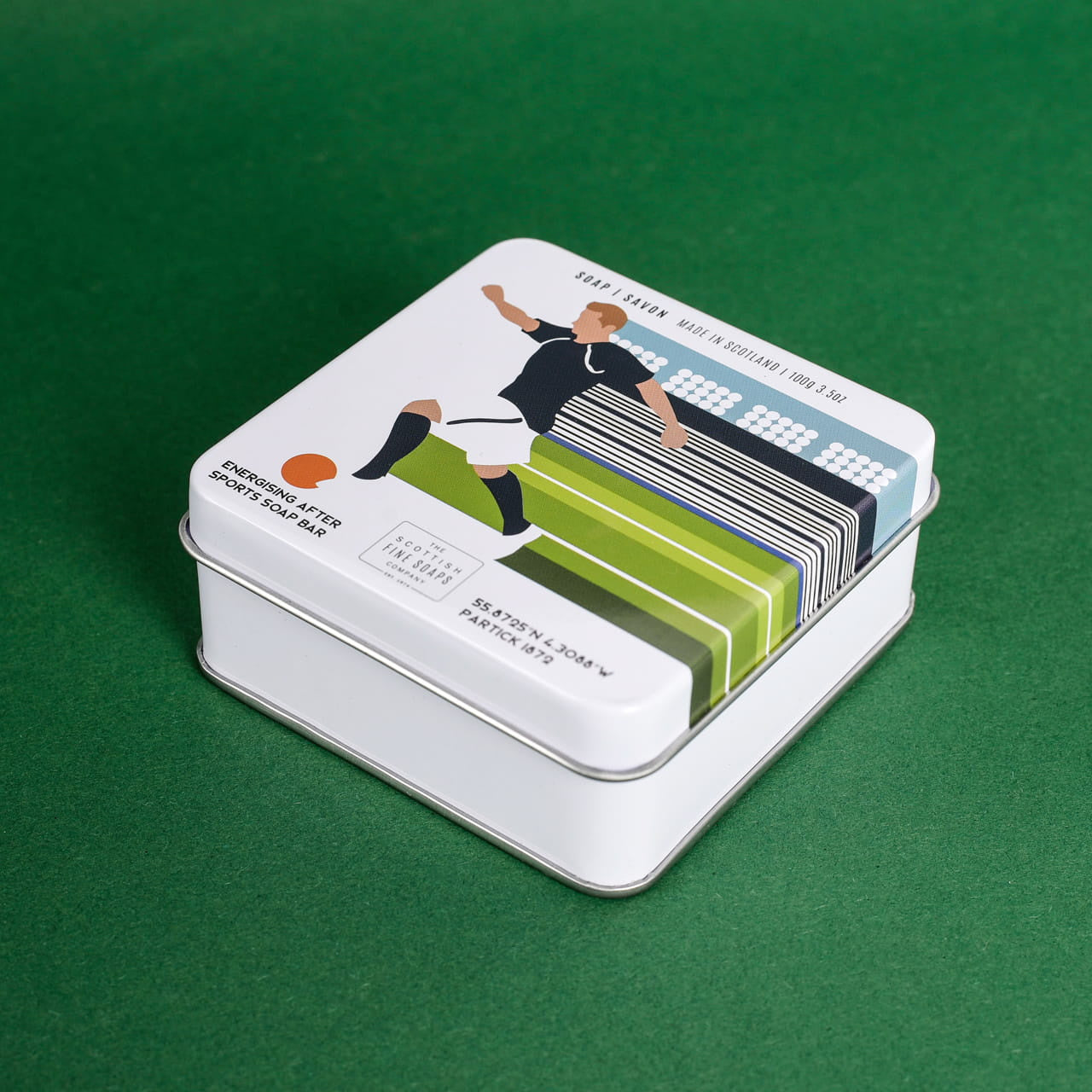 Mydło w puszce - upominek dla piłkarza prezent dla piłkarza prezent dla fana piłki nożnej