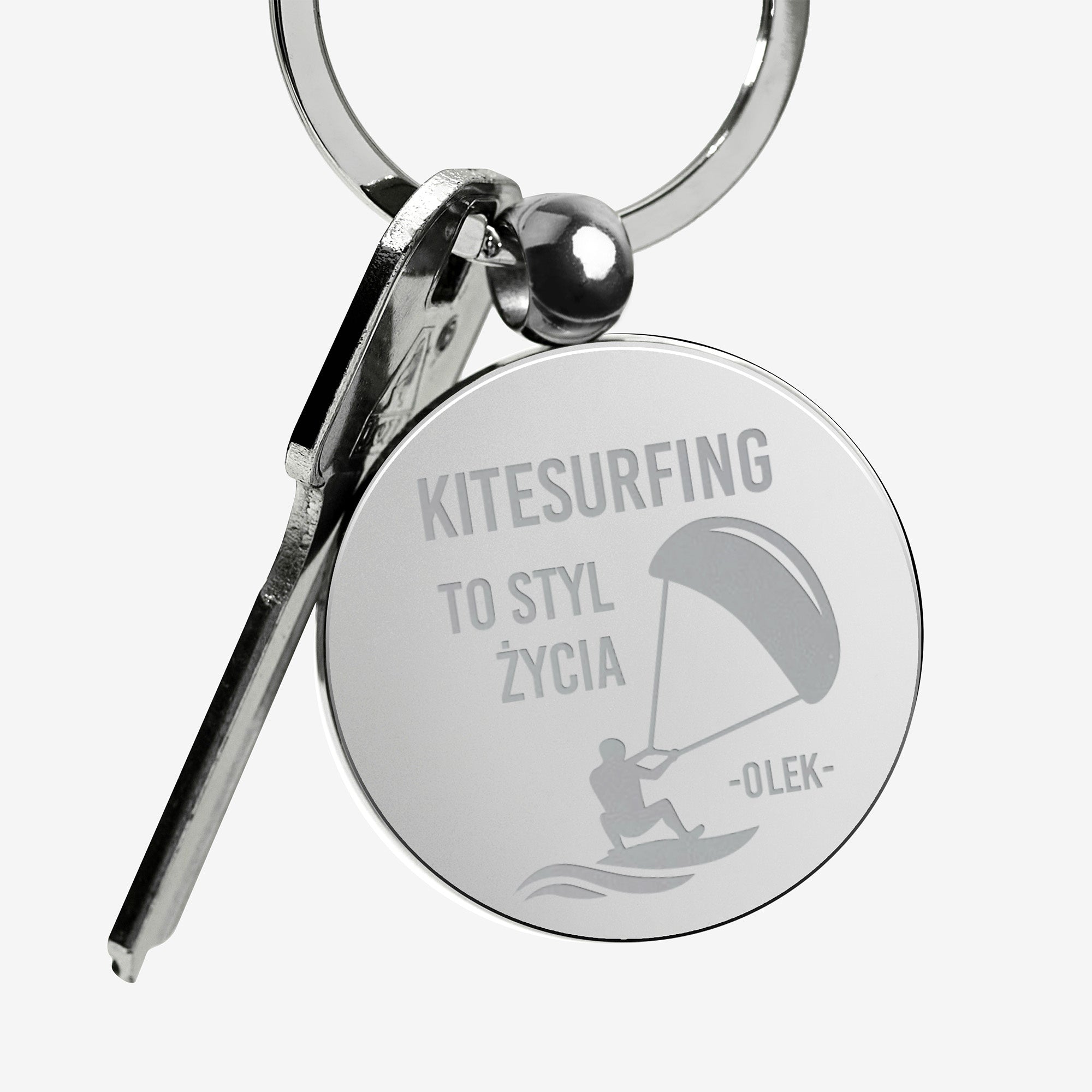 Personalizowany brelok dla kitesurfera
