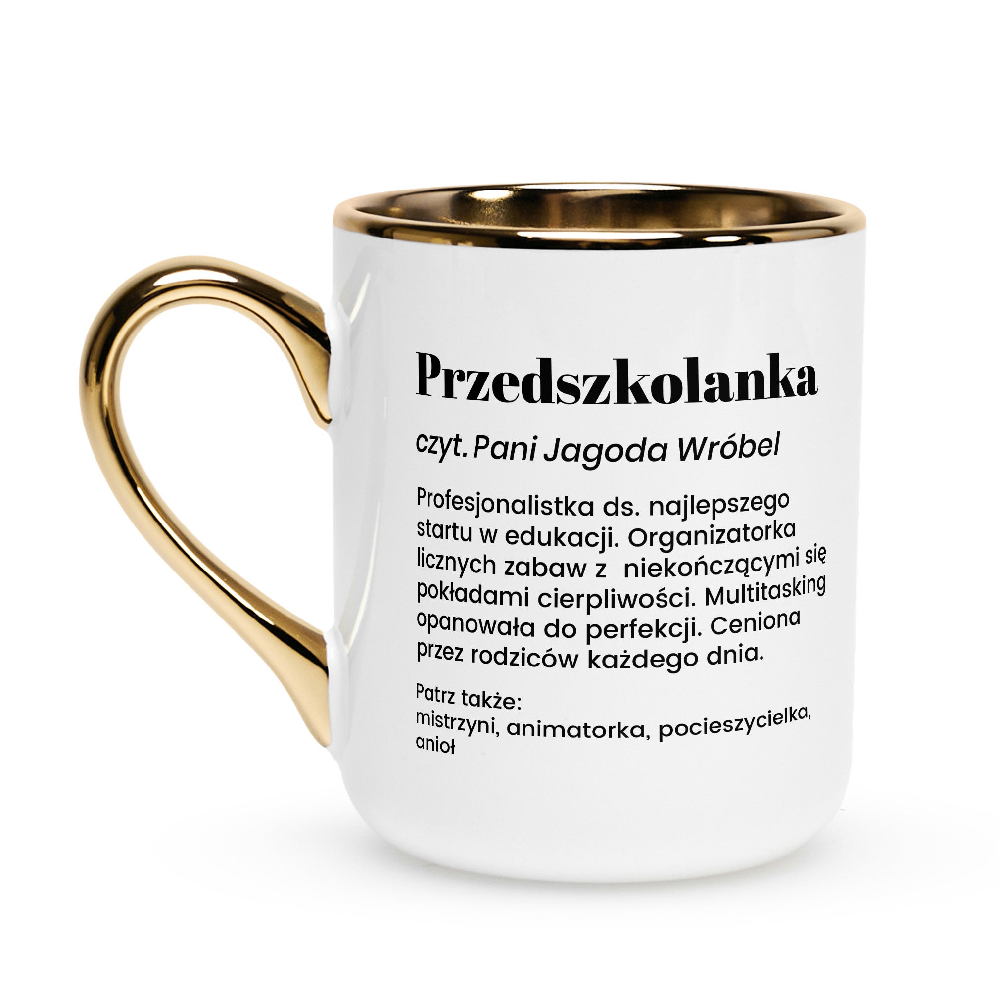 Personalizowany kubek dla przedszkolanki - definicja