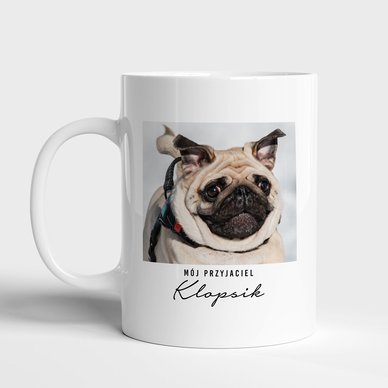 Kubek dla psiarza ze zdjęciem personalizowany kubek kubek na prezent prezent dla miłośnika psów