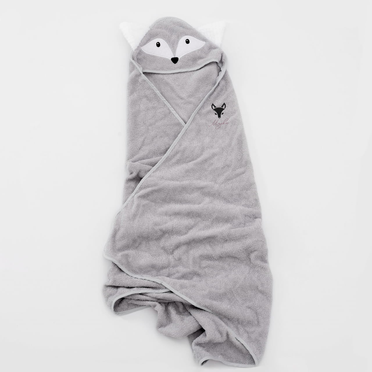 Ręcznik z kapturem dla dzieci - prezent na narodziny dziewczynki prezent dla dziewczynki personalizowany ręcznik