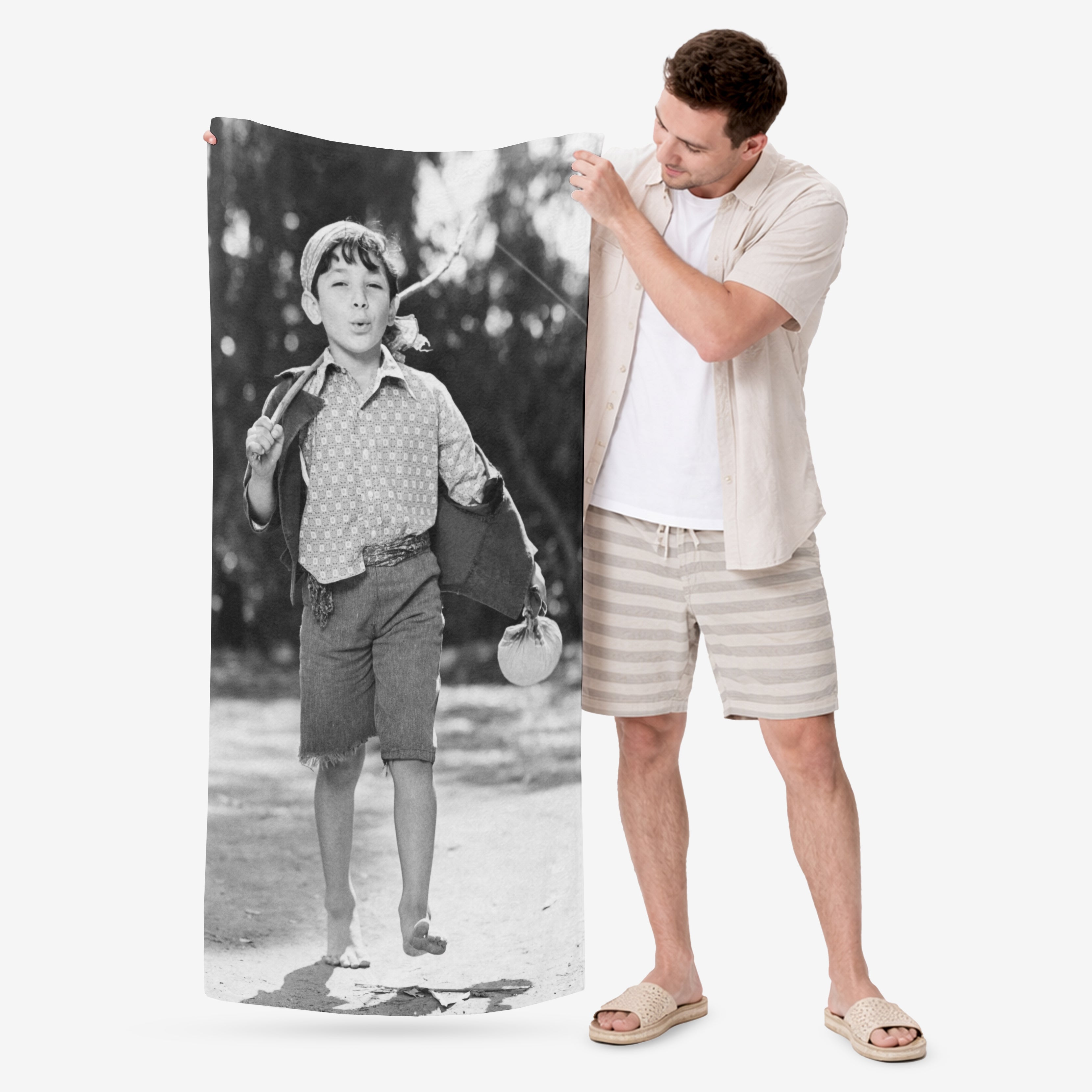 Personalizowany ręcznik z własnym zdjęciem ręcznik ze zdjęciem prezent personalizowany dla niej dla niego