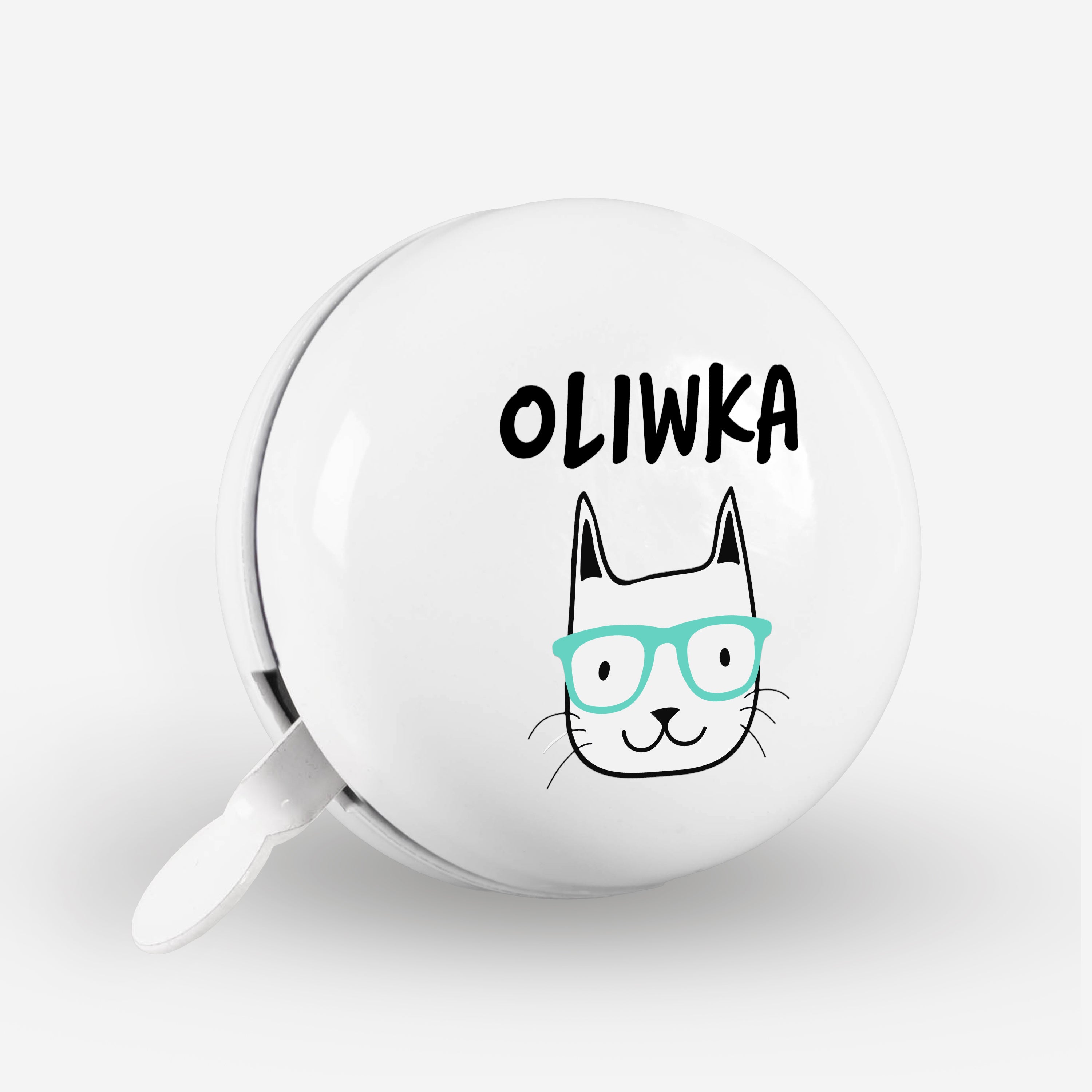 Dzwonek rowerowy z kotkiem