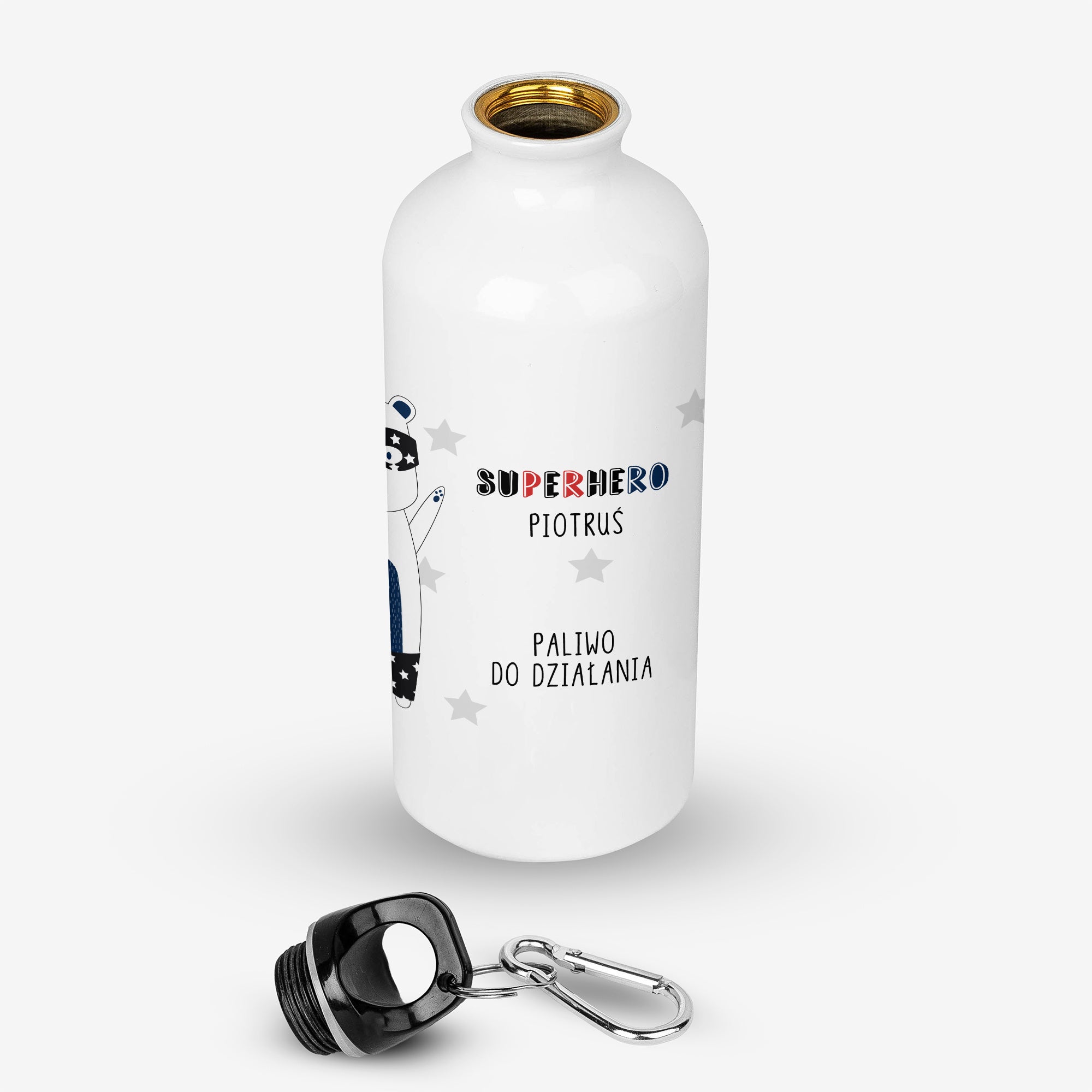 Bidon dla dziecka do szkoły prezent dla dziecka gadżet do szkoły bidon z nadrukiem bidon szkolny