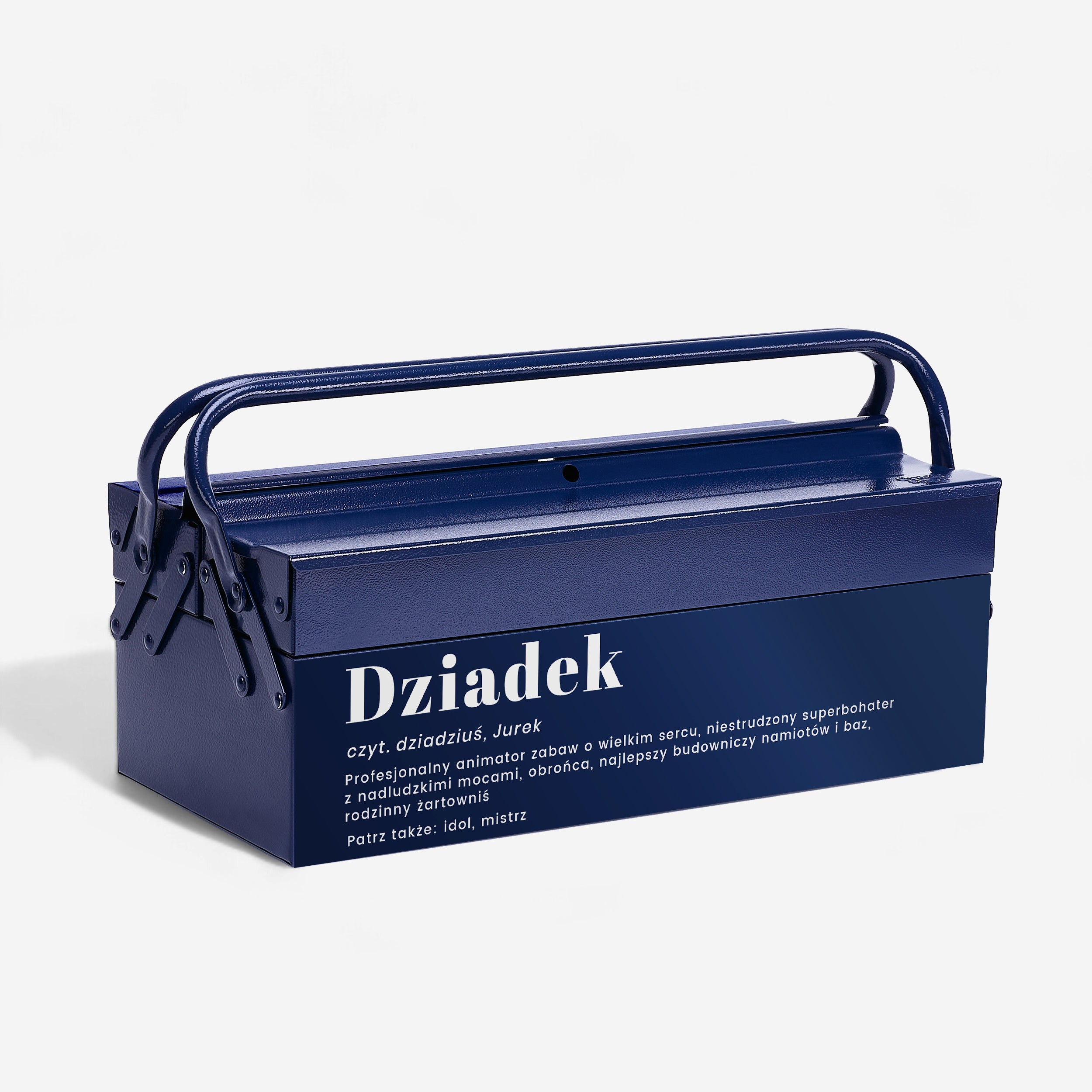 Personalizowana skrzynka narzędziowa - Definicja - praktyczny prezent dla dziadka majsterkowicza