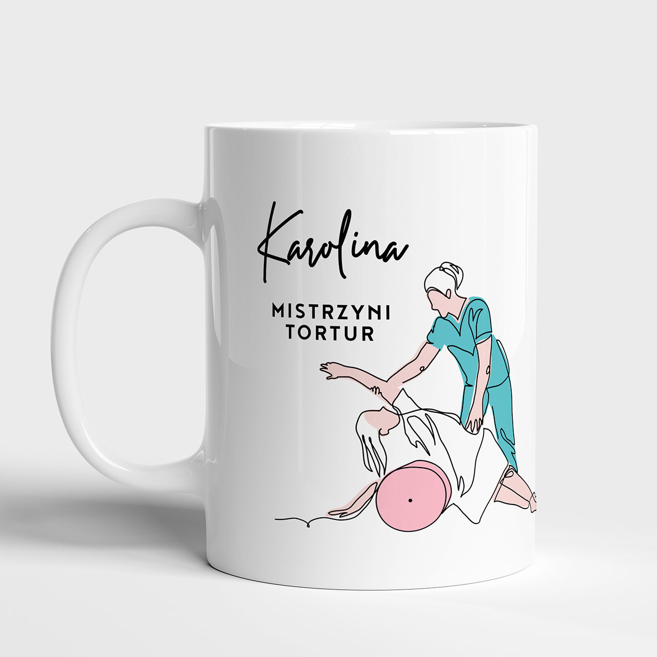 Kubek personalizowany - Mistrzyni Totrur - prezent dla fizjoterapeutki