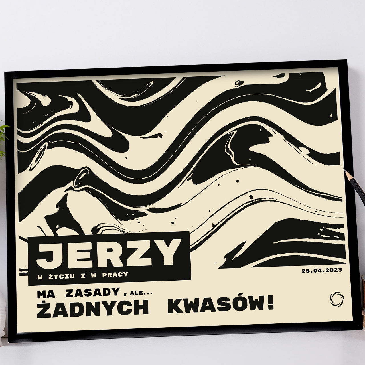Śmieszny plakat dla szefa