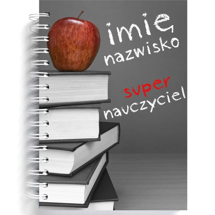 Personalizowany notatnik dla nauczyciela