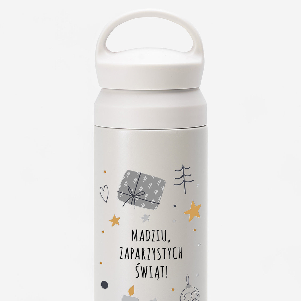 Personalizowany termos dla dziewczyny - prezent na święta